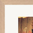 Blast Off Framed print 45x60 cm / 18x24″ Wood frame corner detail