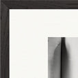 Synch'd Hands Framed print 50x50 cm / 20x20″ Black frame corner detail