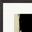 Shadow of Self Framed print 50x50 cm / 20x20″ Black frame corner detail