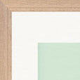 Lacey Leg Framed print 50x50 cm / 20x20″ Wood frame corner detail