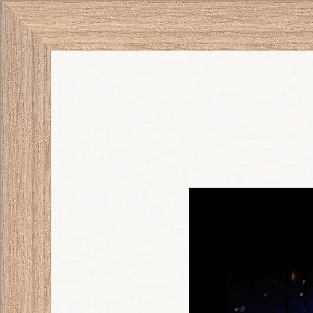 Have a Looksie Framed print 50x50 cm / 20x20″ Wood frame corner detail