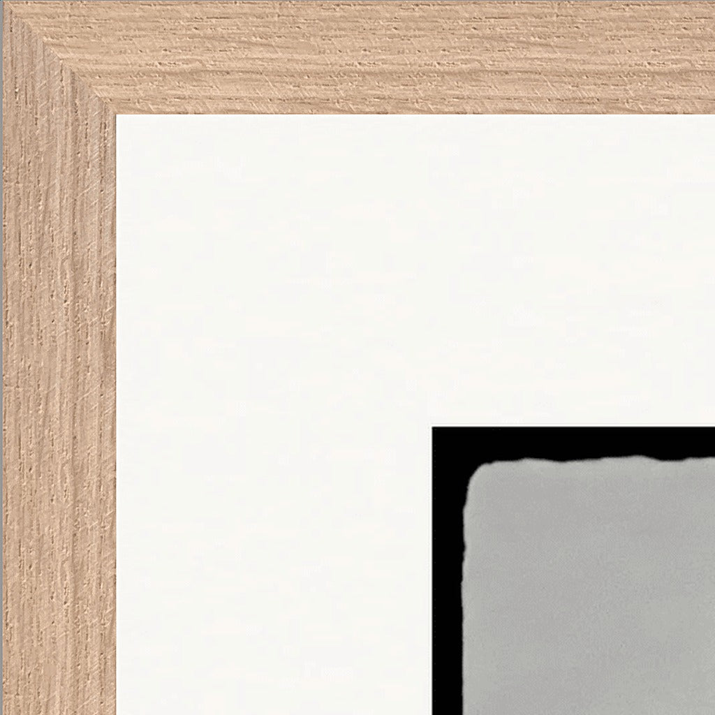 Circle of Life Framed print 50x50 cm / 20x20″ Wood frame corner detail