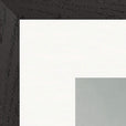 Everyday Hero Framed print 50x70 cm / 20x28″ Black frame corner detail