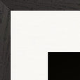 A Dreamer’s Strength Framed print 50x70 cm / 20x28″ Black frame corner detail