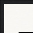 Bubbles and Sky Sticks Framed print 50x70 cm / 20x28″ Black frame corner detail