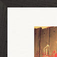 Blast Off Framed print 50x70 cm / 20x28″ Black frame corner detail