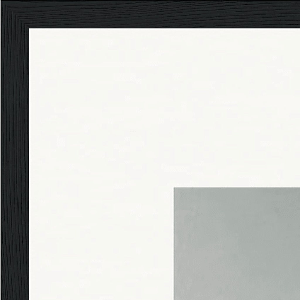 Everyday Hero Framed print 50x70 cm / 20x28″ Black frame corner detail