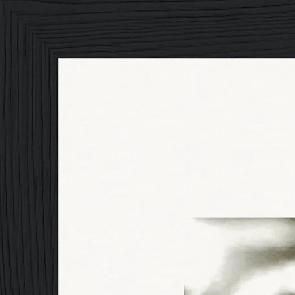 Cuba Girl Framed print 50x70 cm / 20x28″ Black frame corner detail