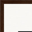 Bubbles and Sky Sticks Framed print 50x70 cm / 20x28″ Dark wood frame corner detail