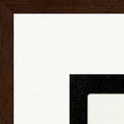 Little Secret Framed print 50x70 cm / 20x28″ Dark wood frame corner detail