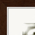 Cuba Girl Framed print 50x70 cm / 20x28″ Dark wood frame corner detail
