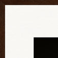 A Dreamer’s Strength Framed print 50x70 cm / 20x28″ Dark wood frame corner detail