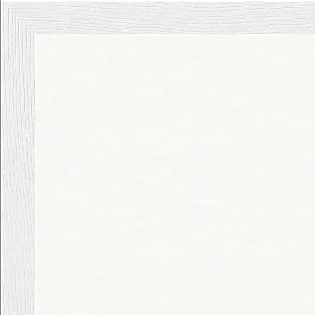 Synch'd Hands Framed print 50x70 cm / 20x28″ White frame corner detail