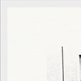 The Urban Matrix Framed print 50x70 cm / 20x28″ White frame corner detail
