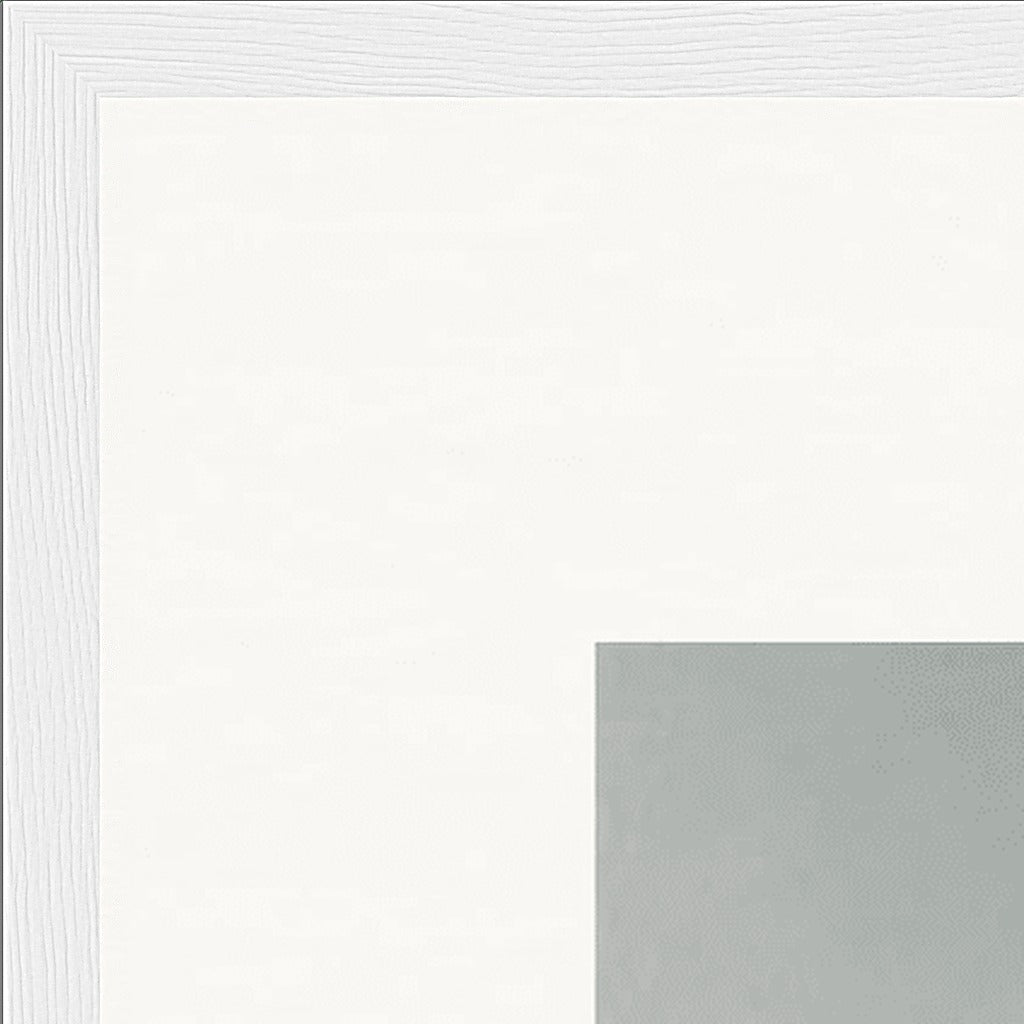Everyday Hero Framed print 50x70 cm / 20x28″ White frame corner detail