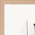 The Urban Matrix Framed print 50x70 cm / 20x28″ Wood frame corner detail