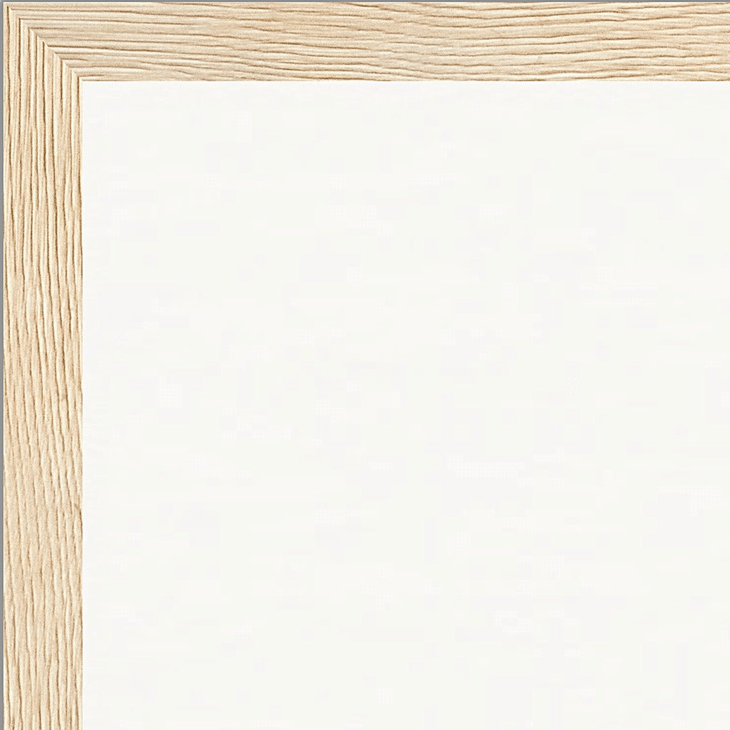 Synch'd Hands Framed print 50x70 cm / 20x28″ Wood frame corner detail