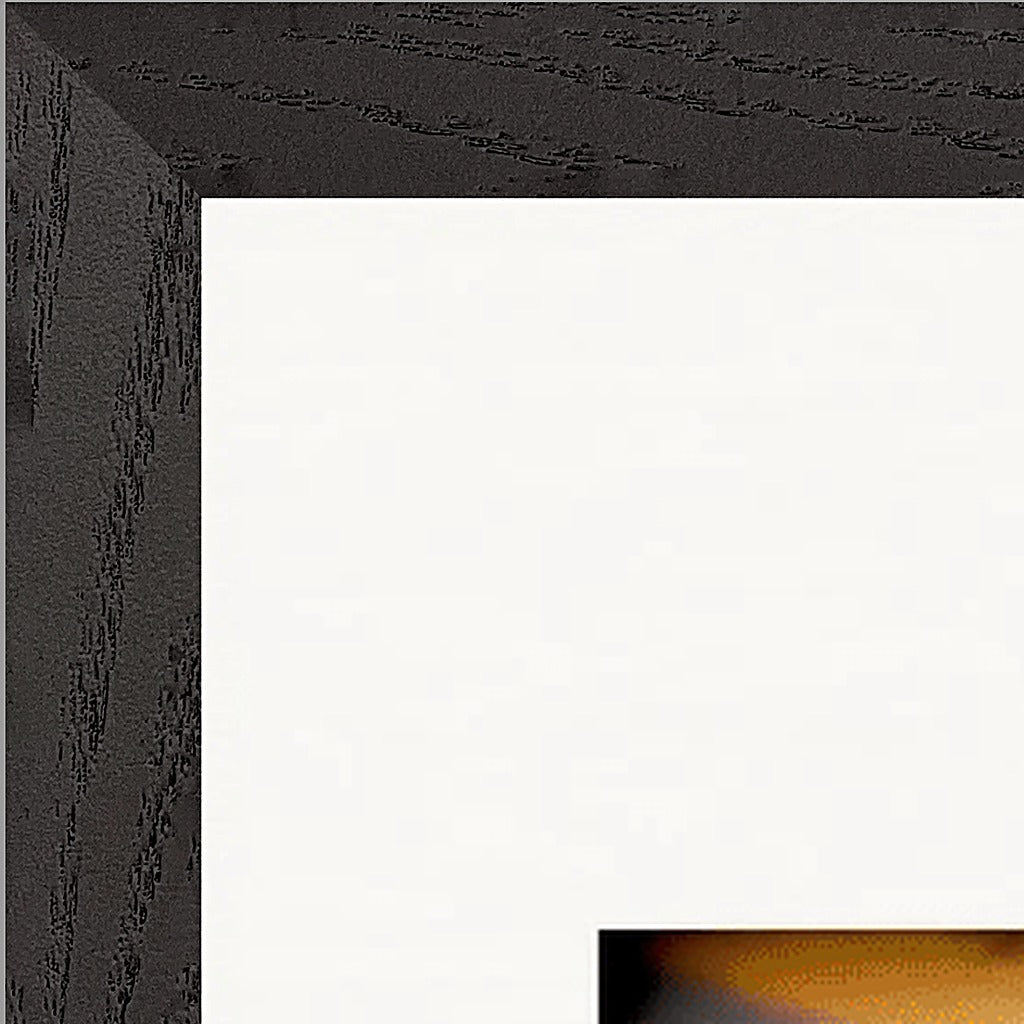 Cosmic Reflections Framed print A1 (59.4 x 84.1  cm) Black frame corner detail