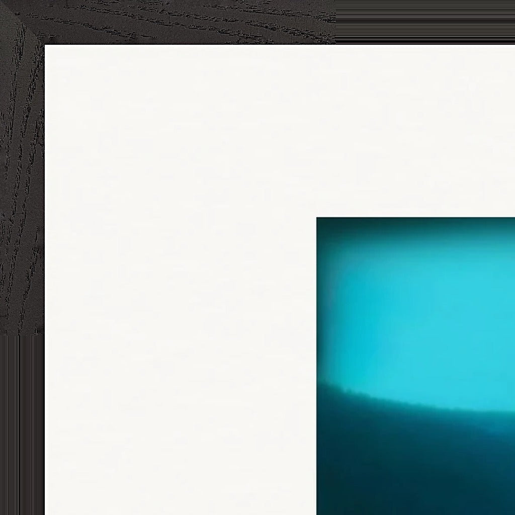 Northern Soul Framed print A1 (59.4 x 84.1  cm) Black frame corner detail
