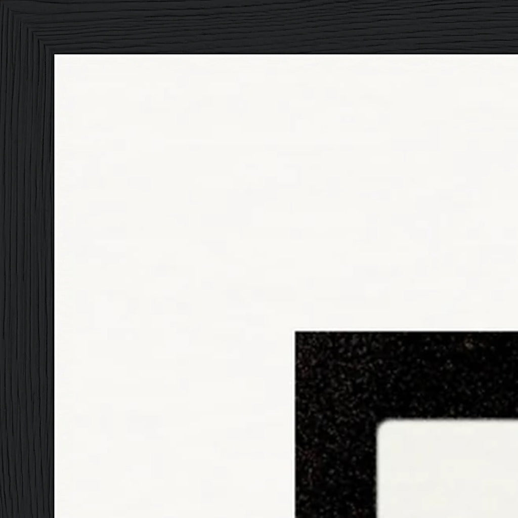 Little Secret Framed print A1 (59.4 x 84.1  cm) Black frame corner detail