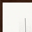 The Urban Matrix Framed print A1 (59.4 x 84.1  cm) Dark wood frame corner detail