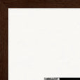 This is Where He Stood Framed print A1 (59.4 x 84.1  cm) Dark wood frame corner detail