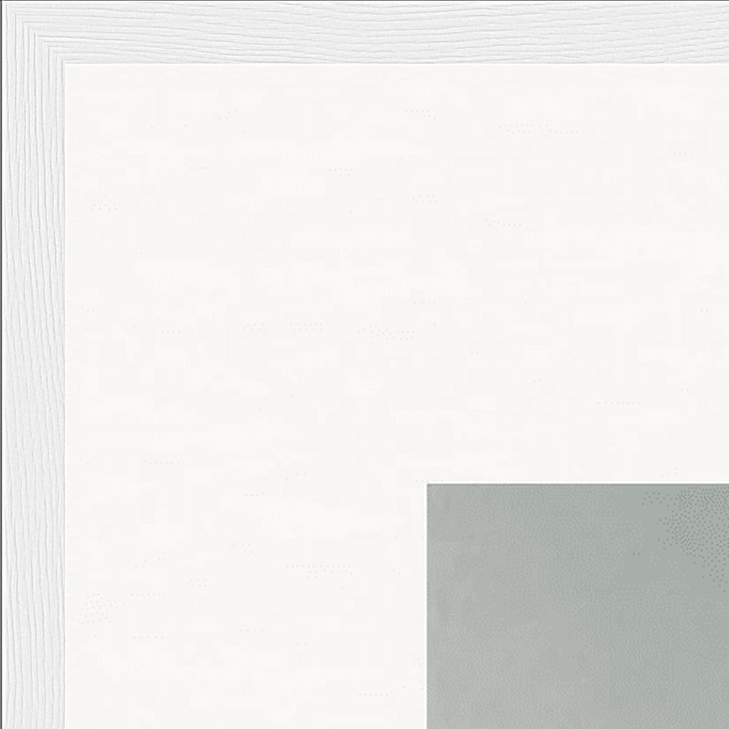 Everyday Hero Framed print A1 (59.4 x 84.1  cm) White frame corner detail