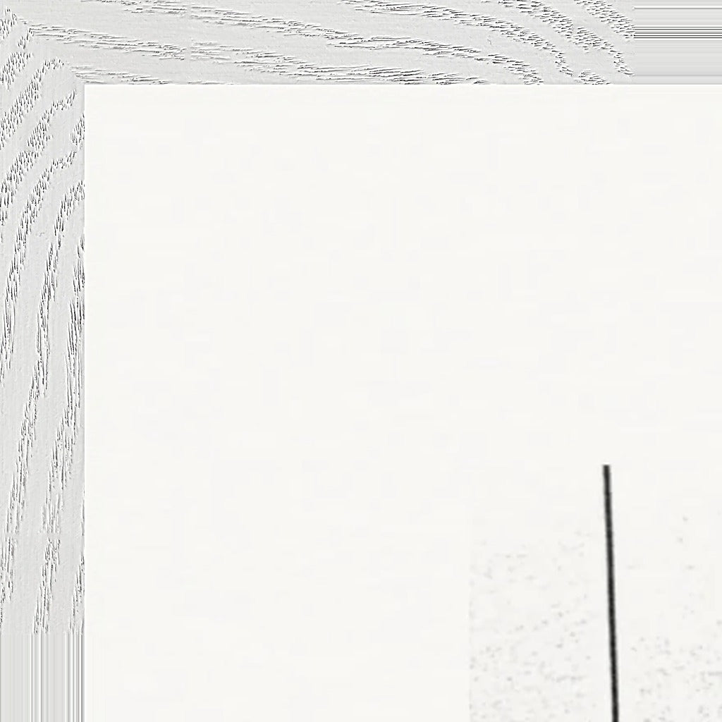 The Urban Matrix Framed print A1 (59.4 x 84.1  cm) White frame corner detail