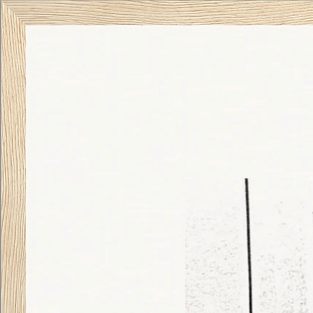The Urban Matrix Framed print A1 (59.4 x 84.1  cm) Wood frame corner detail
