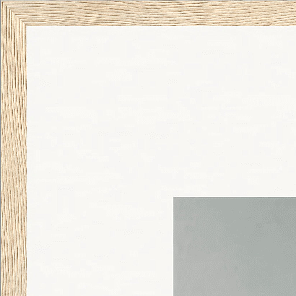 Everyday Hero Framed print A1 (59.4 x 84.1  cm) Wood frame corner detail