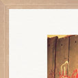 Blast Off Framed print A1 (59.4 x 84.1  cm) Wood frame corner detail