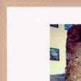 Wash It Framed print A1 (59.4 x 84.1  cm) Wood frame corner detail