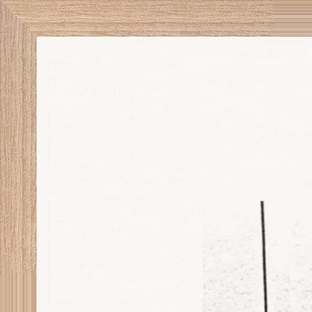 The Urban Matrix Framed print A1 (59.4 x 84.1  cm) Wood frame corner detail