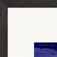 The Unwritten Path Framed print 60x80 cm / 24x32″ Black frame corner detail
