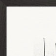 The Urban Matrix Framed print 60x80 cm / 24x32″ Black frame corner detail