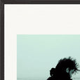 Misty Mind Framed print 60x80 cm / 24x32″ Black frame corner detail