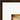 Cosmic Reflections Framed print 60x80 cm / 24x32″ Dark wood frame corner detail