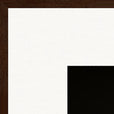 A Dreamer’s Strength Framed print 60x80 cm / 24x32″ Dark wood frame corner detail