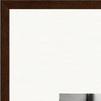 Synch'd Hands Framed print 60x80 cm / 24x32″ Dark wood frame corner detail