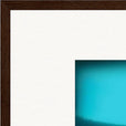 Northern Soul Framed print 60x80 cm / 24x32″ Dark wood frame corner detail