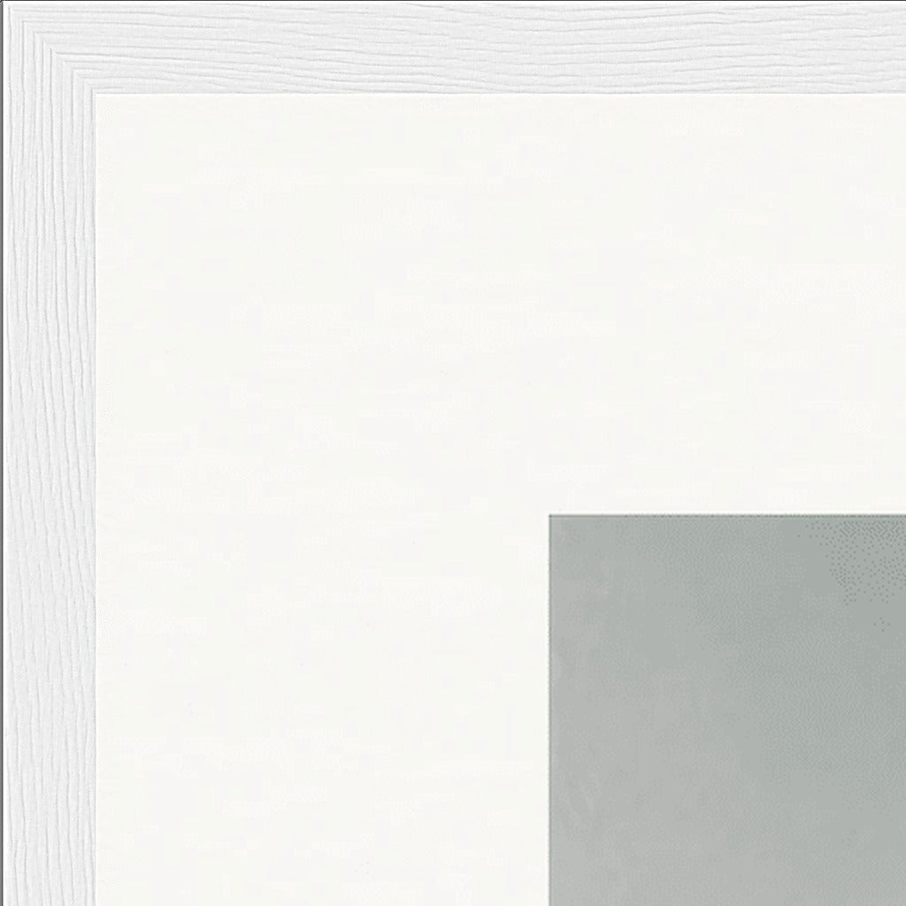 Everyday Hero Framed print 60x80 cm / 24x32″ White frame corner detail