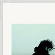 Misty Mind Framed print 60x80 cm / 24x32″ White frame corner detail