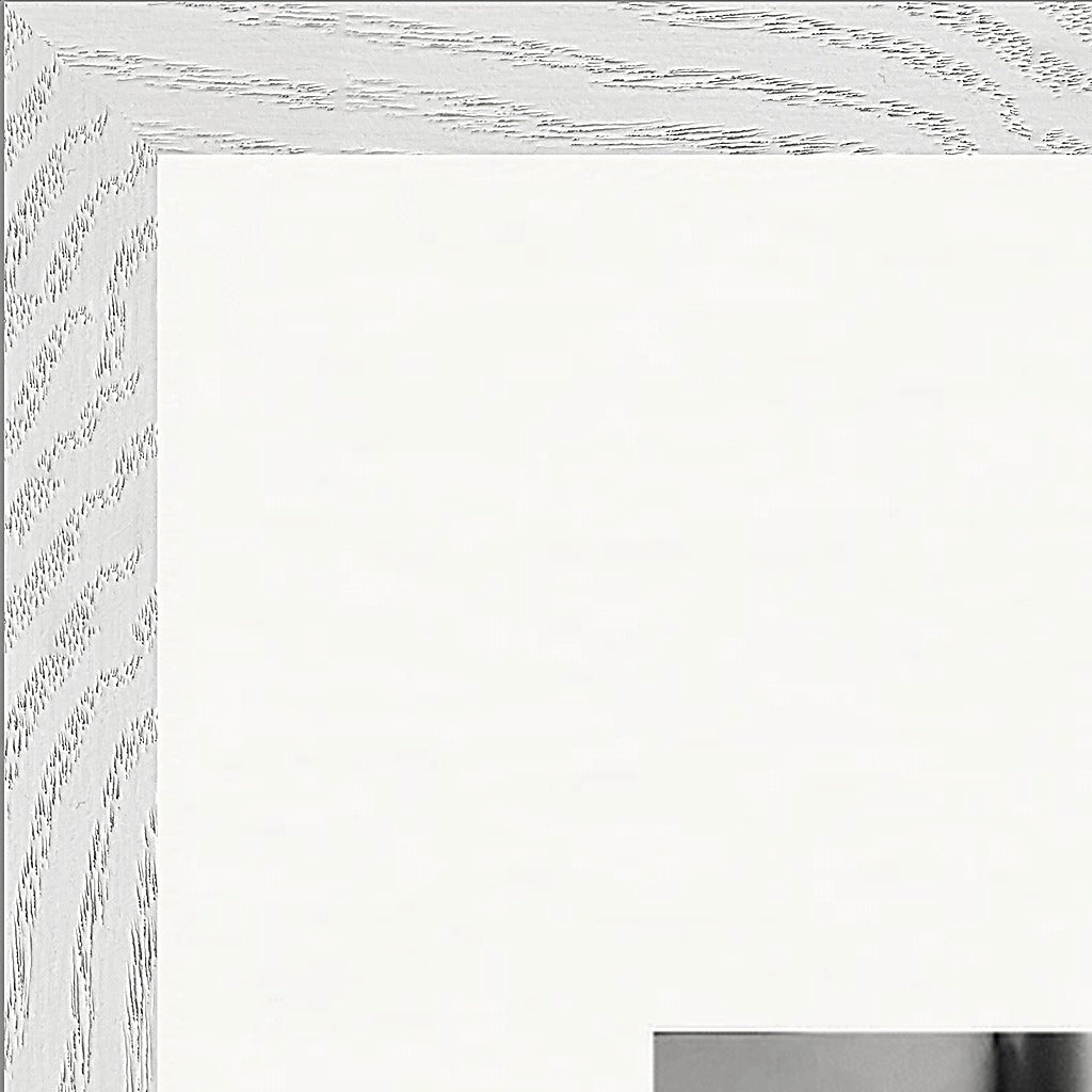 Synch'd Hands Framed print 60x80 cm / 24x32″ White frame corner detail