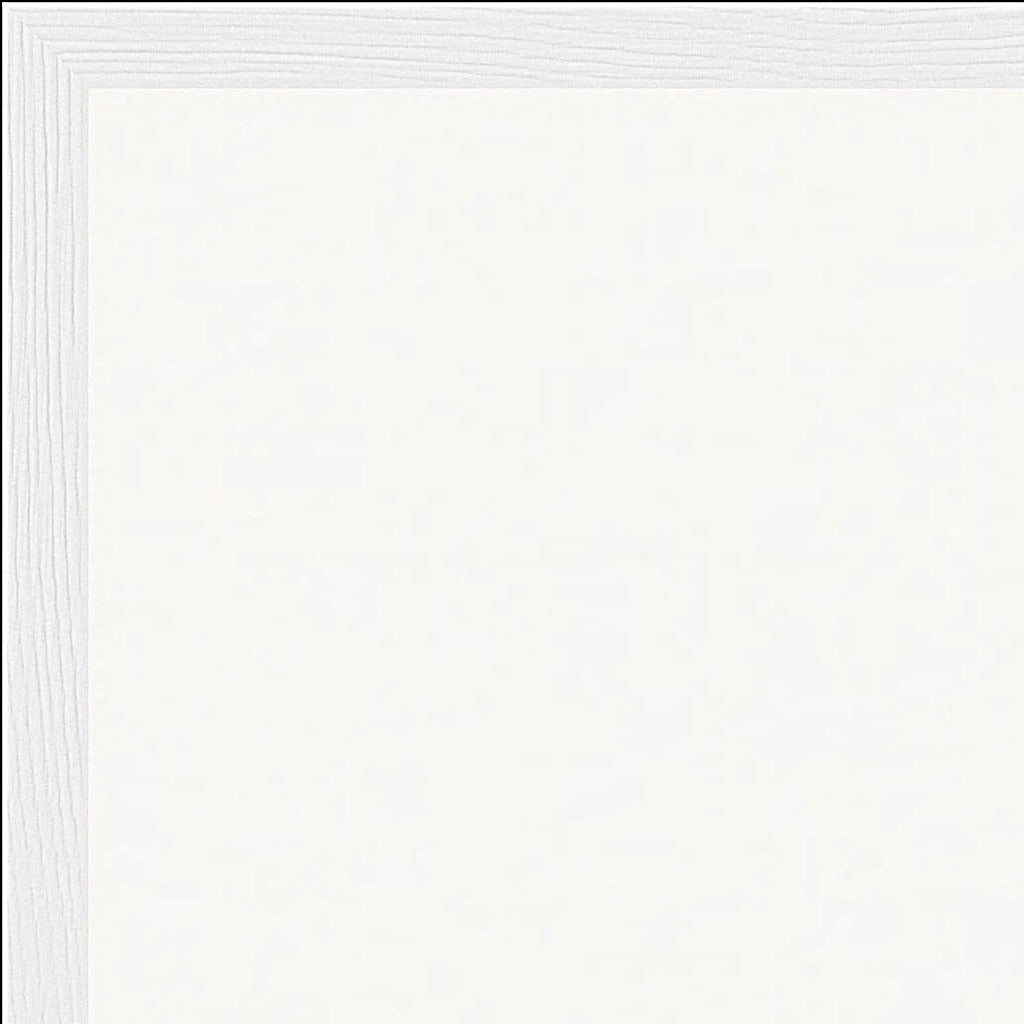 The Space We Share Framed print 60x80 cm / 24x32″ White frame corner detail