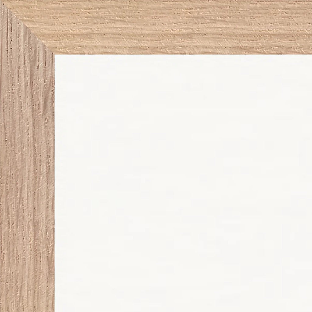Indigo Sky Framed print 60x80 cm / 24x32″ Wood frame corner detail