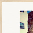 Wash It Framed print 60x80 cm / 24x32″ Wood frame corner detail