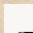 This is Where He Stood Framed print 60x80 cm / 24x32″ Wood frame corner detail
