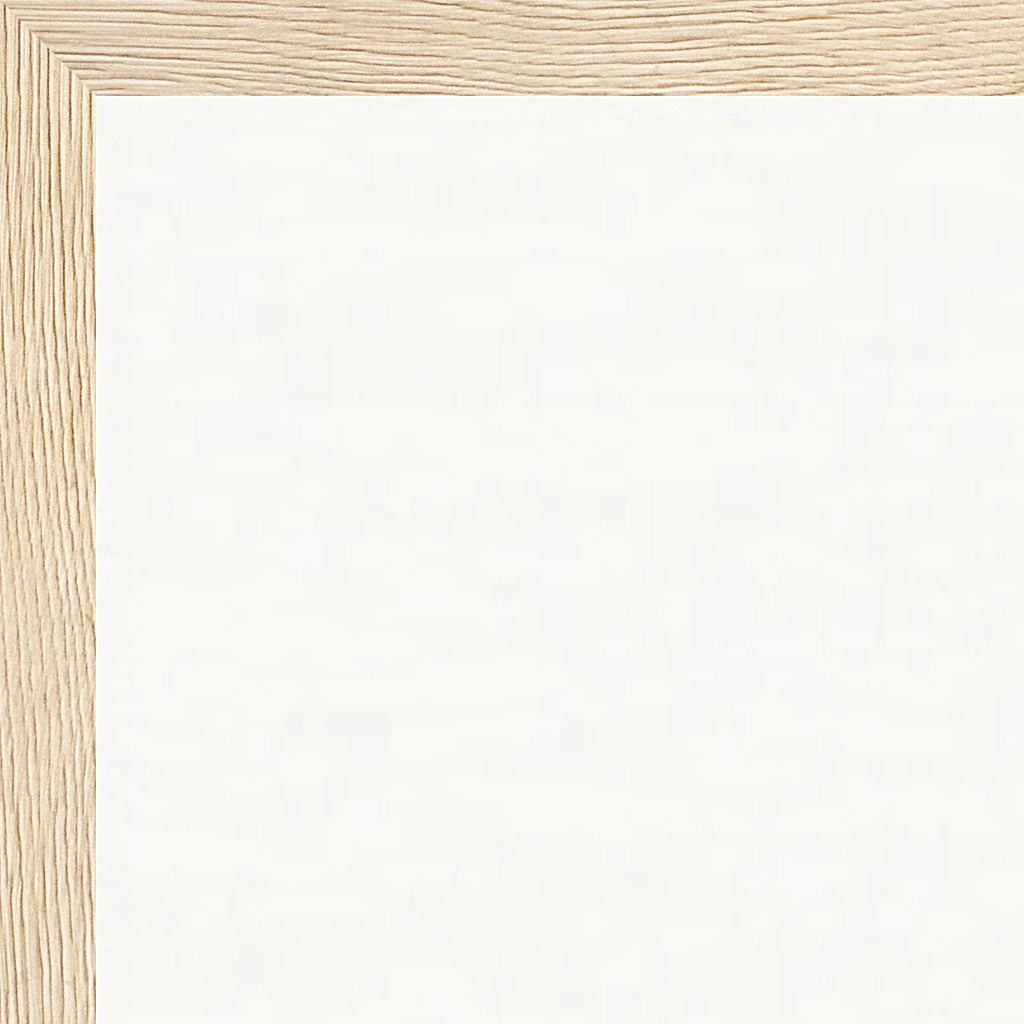 Ready to Fly Framed print 60x80 cm / 24x32″ Wood frame corner detail