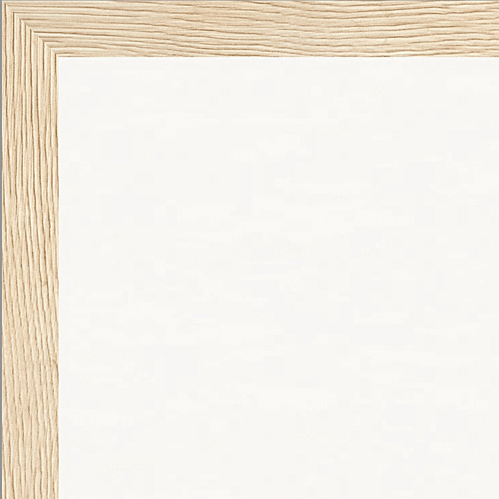 Misty Mind Framed print 60x80 cm / 24x32″ Wood frame corner detail