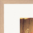 Blast Off Framed print 60x80 cm / 24x32″ Wood frame corner detail